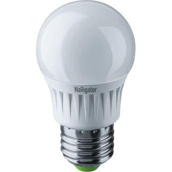 Лампа светодиодная NAVIGATOR LED 7вт E27 белый шар