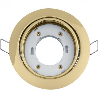 Встраиваемый декоративный поворотный светильник NAVIGATOR серия NGX-R5-002-GX53 поворотный золото