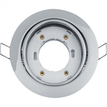 Встраиваемый декоративный поворотный светильник NAVIGATOR серия NGX-R5-003-GX53 поворотный хром